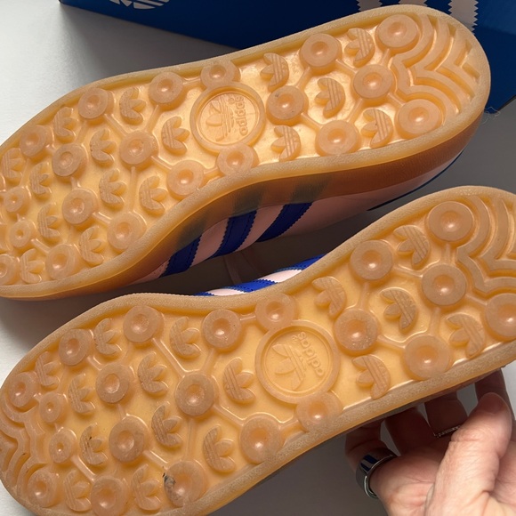 Adidas Pink and Blue Sneakers - Picture 3 of 5